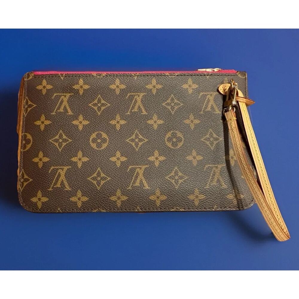 Louis Vuitton HAWAII Pochette MM Pouch Wristlet Hot Pink Monogram Maui LTD RARE - Picture 13 of 15